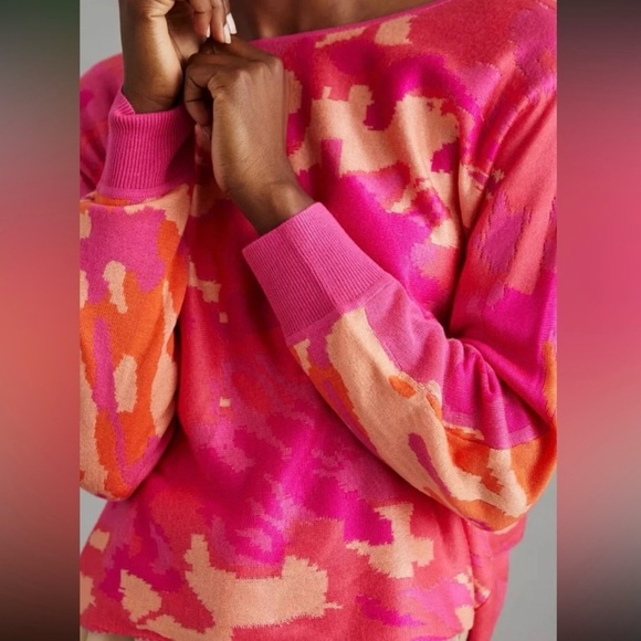 Daily Practice Hazy Daze Pullover Sweater Chamtex Pink - Picture 2 of 12